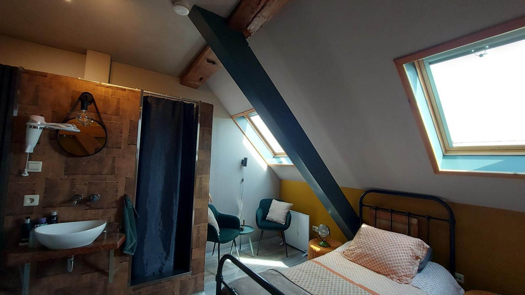 Theetuin Onder De Pannen Bed and Breakfast Lekkerkerk Værelse billede